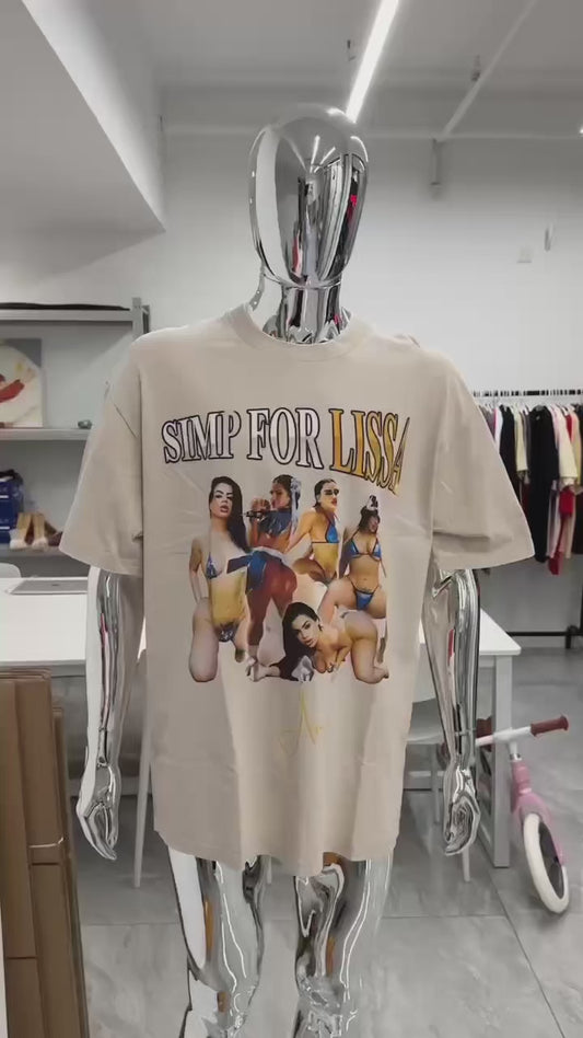 Simp For Lissa - Tan Tee